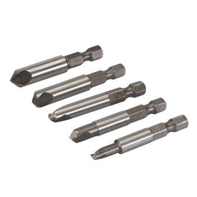 Silverline Damaged Screw Remover Set 5Pce