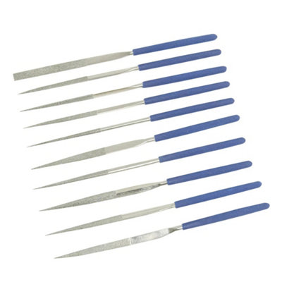 Silverline - Diamond Needle File Set 10pce - 10pce