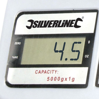 Silverline - Digital Scales - 5kg