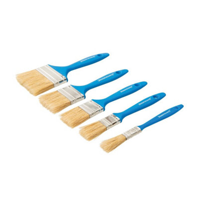 Silverline - Disposable Paint Brush Set 5pce - 5pce