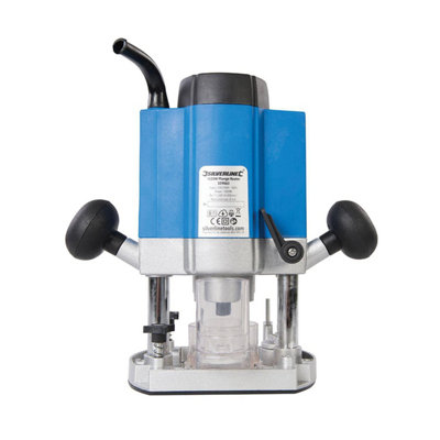 Silverline DIY Plunge Router 1/4" 329863 Power Tools 1020W