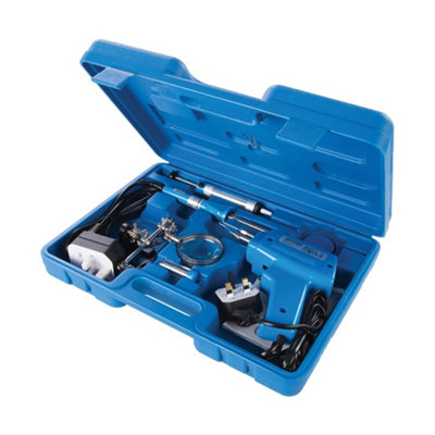 Silverline Electric Soldering Kit 9Pce