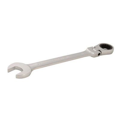 Silverline 993058 Clé à Cliquet Silverline 27mm - Tête Pivotante 180° (acier Allié 40Cr) Ratchet Wrench