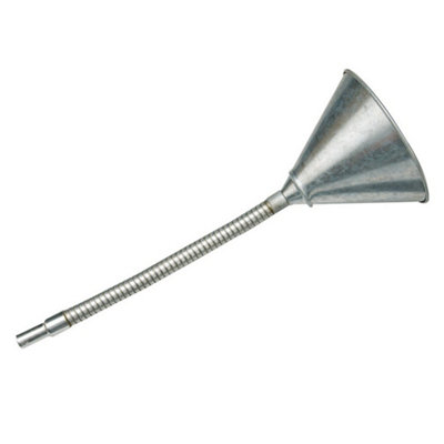 Silverline Flexible Steel Funnel - 150mm