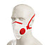 Silverline - Fold Flat Face Mask Valved FFP3 NR - FFP3 NR Single