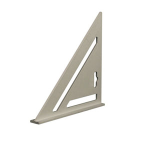 Silverline - Heavy Duty Aluminium Roofing Rafter Square - 7"