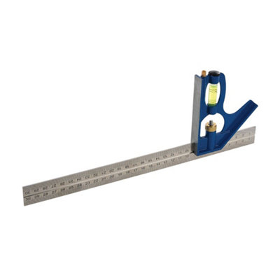 Silverline - Heavy Duty Combination Square - 300mm