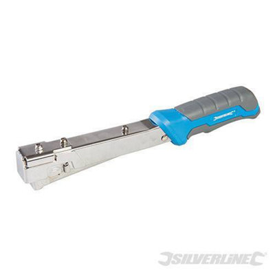 Silverline - Heavy Duty Hammer Tacker - 6 - 10mm Type 10J