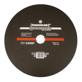 Silverline - Heavy Duty Metal Cutting Disc Flat - 355 x 3.2 x 25.4mm