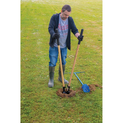 Silverline Heavy Duty Post Hole Digger - 1500mm