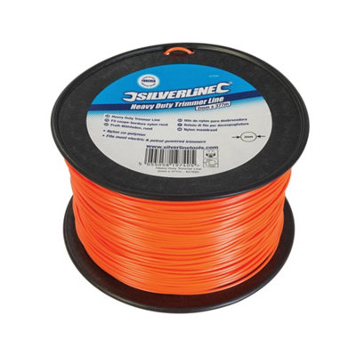 Silverline - Heavy Duty Trimmer Line - 2.4mm x 262m