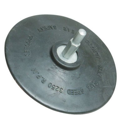 Silverline - Hook & Loop Backing Pad - 125mm