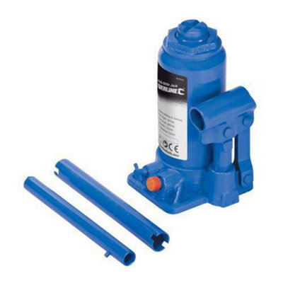 Silverline Hydraulic Bottle Jack - 4 Tonne