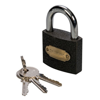 Silverline - Iron Padlock - 50mm