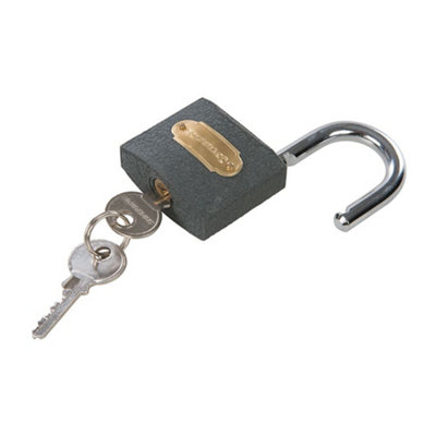 Silverline - Iron Padlock Keyed Alike 6pk - 50mm