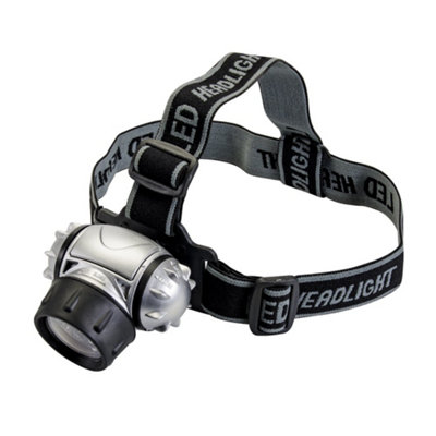 Silverline LED Headlamp - 12 LED