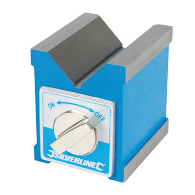 Silverline Magnetic V-Block TST-244994