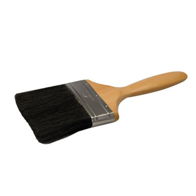 Silverline Mixed Bristle Paint Brush 100mm / 4" DIY at B&Q