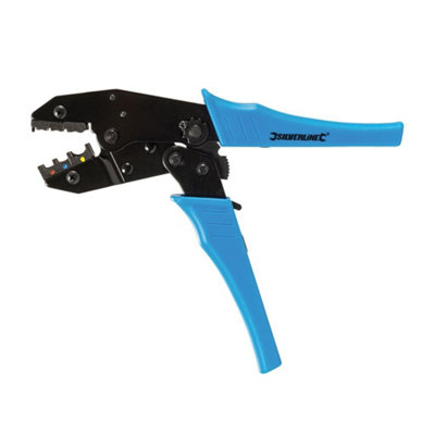 Silverline (PL55) Ratchet Crimping Tool 220mm - 3