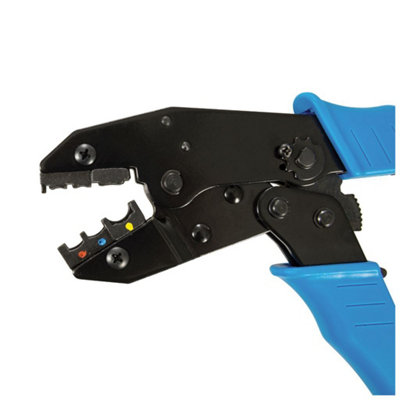 Silverline (PL55) Ratchet Crimping Tool 220mm - 4
