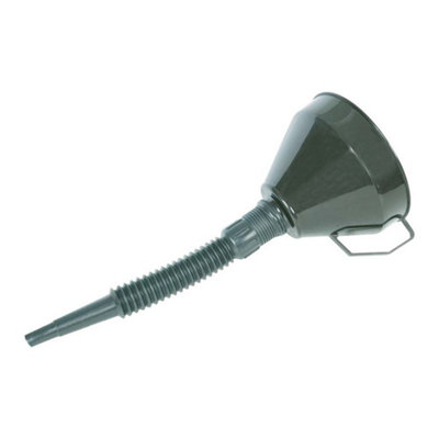 Silverline Plastic Funnel with Spout - 160mm