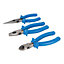 Silverline Pliers Set 3pce 427610 Hand Tools 160mm