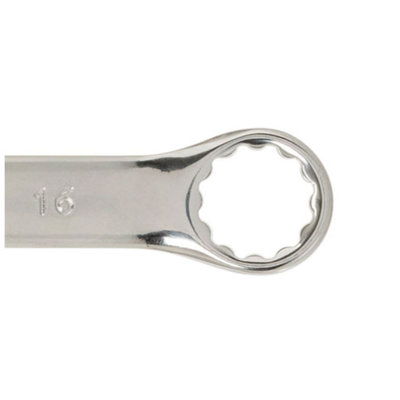 Silverline Polished Spanner Combination Fixed Head Wrench Metric 6mm - 32mm