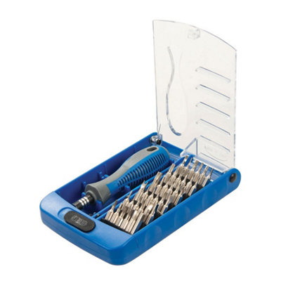 Silverline Precision Screwdriver Bit Set 37pce - 37pce