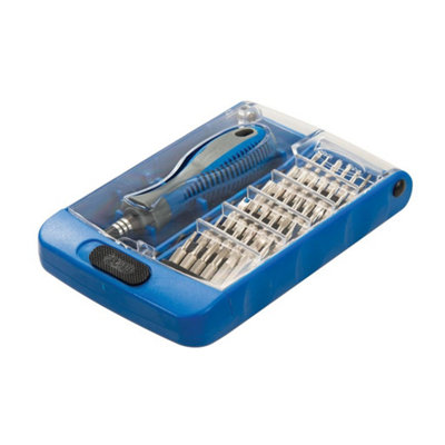 Silverline Precision Screwdriver Bit Set 37pce - 37pce