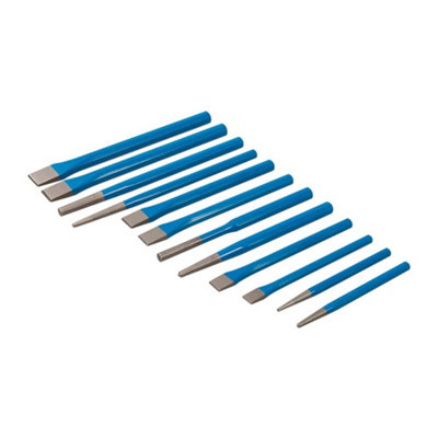 Silverline Punch & Chisel Set 12pce - 12pce