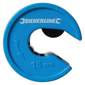 Silverline Quick Cut Pipe Cutter 245067 Hand Tools 15mm
