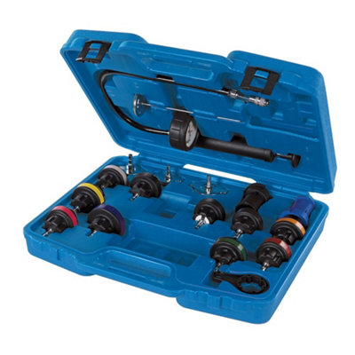 Silverline Radiator Pressure Test Kit 18pce 647951
