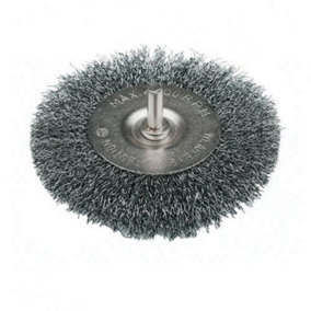 Silverline - Rotary Steel Wire Wheel Brush - 75mm