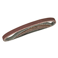 Silverline - Sanding Belts 13 x 457mm 5pce - 40, 60, 2 x 80, 120G