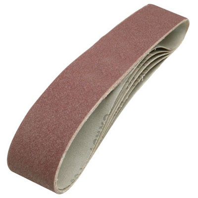 Silverline - Sanding Belts 50 x 686mm 5pk - 80 Grit