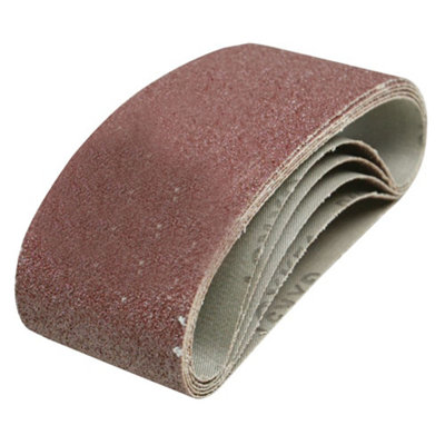 Silverline - Sanding Belts 75 x 457mm 5pk - 40 Grit