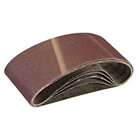 Silverline - Sanding Belts 75 x 457mm 5pk - 80 Grit