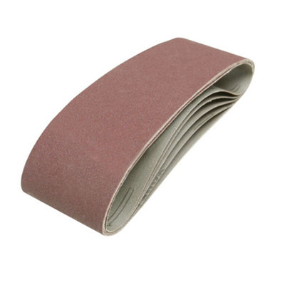 Silverline - Sanding Belts 75 x 533mm 5pk - 120 Grit