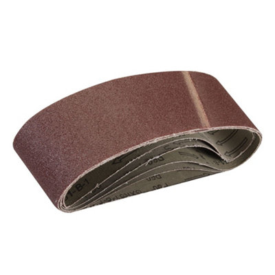 Silverline - Sanding Belts 75 x 533mm 5pk - 60 Grit