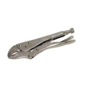 Silverline Self Locking Pliers - 220mm Curved