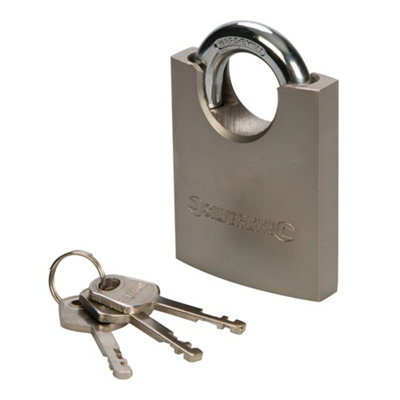 Silverline - Shrouded Padlock - 60mm