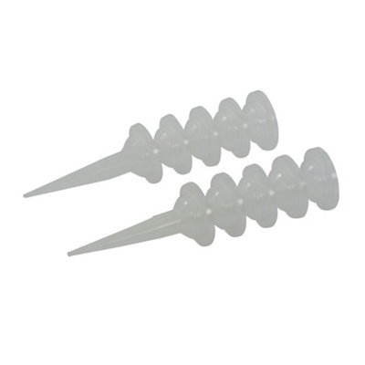 Silverline - Silicone Sausage Gun Nozzles 10pk - Nozzles 10pk