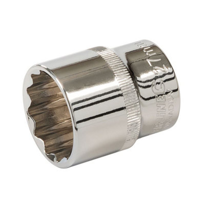 Silverline - Socket 1/2" Drive 12pt Metric - 27mm