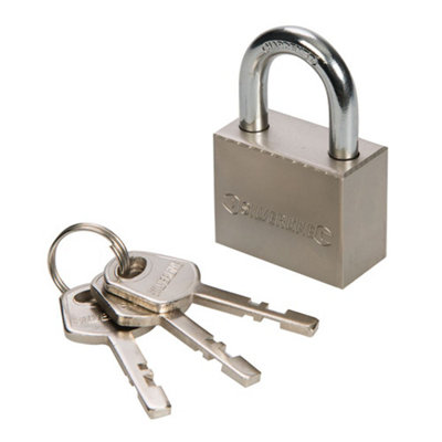 Silverline - Steel Padlock - 40mm