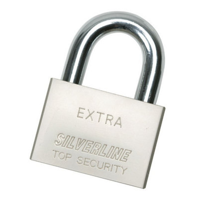 Silverline Steel Padlock - 40mm