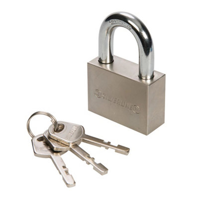 Silverline - Steel Padlock - 60mm