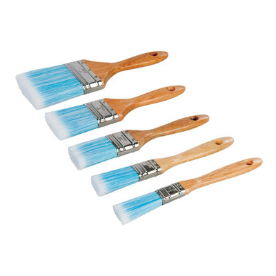 Silverline Synthetic Brush Set 5pce 282408 Paint Brushes 19, 25