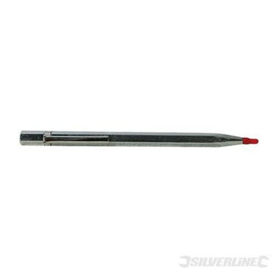 Silverline TCT Pocket Scriber & Glass Cutter - 150mm / 3-4mm