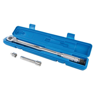 Silverline Torque Wrench 28 - 210Nm 633567 Hand Tools 1/2" Drive