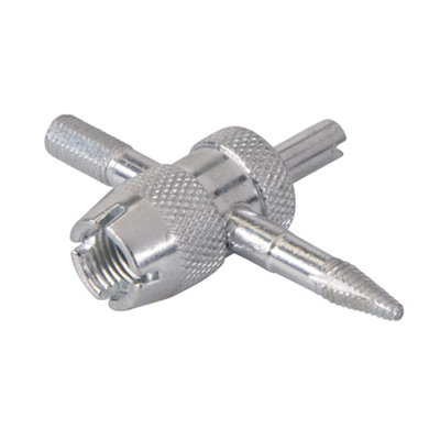 Silverline Tyre Valve Repair Tool - 4 - Way